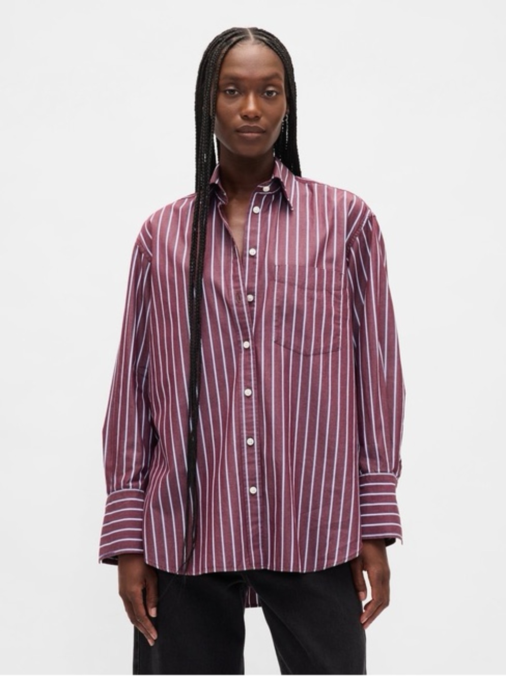 GAP Organic Cotton Poplin Big Shirt